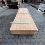 Ca. 100x Douglas veer en groef, 18x145mm, lengte 400cm